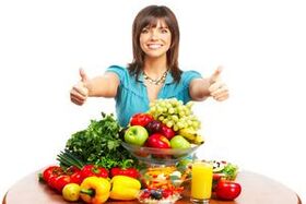 適切な栄養と減量のための果物と野菜